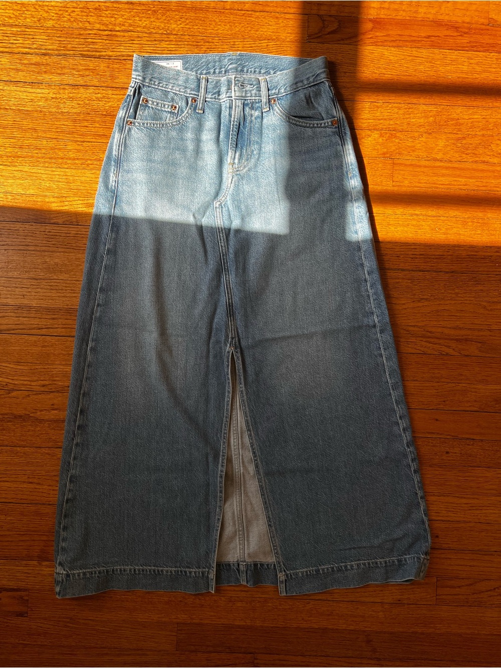 GAP Icon Denim Maxi Skirt